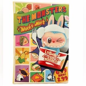 Pop Mart x The Monsters Wacky Mart Labubu Series collectible figure • Blind Box